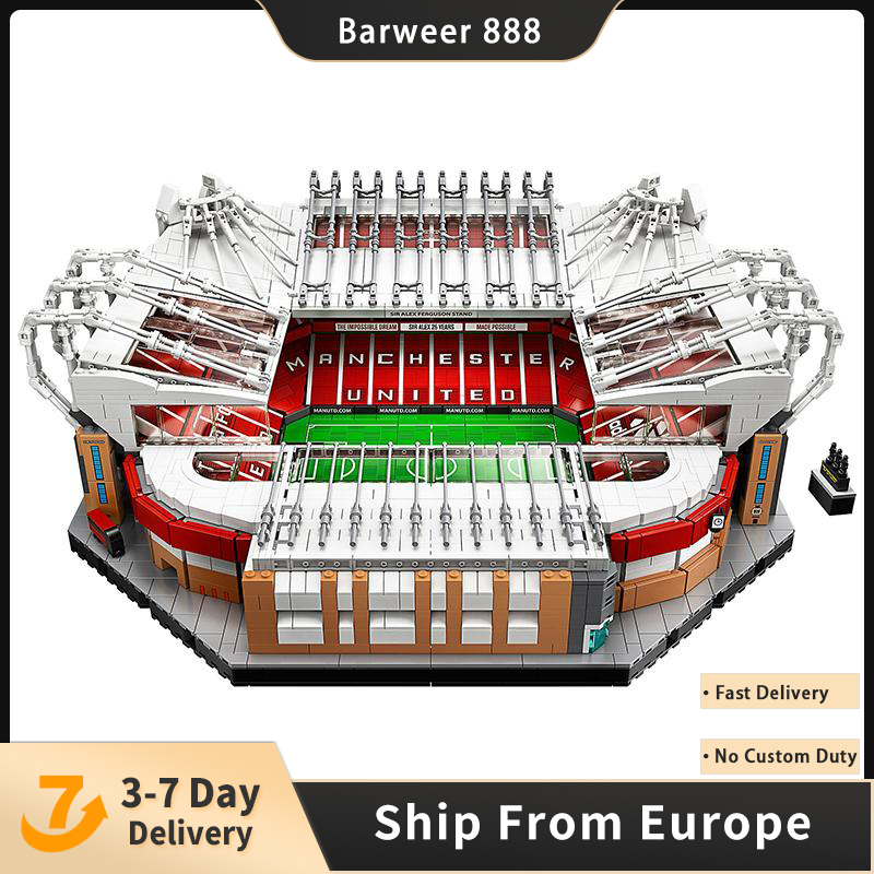 

10202 3908PCS Creator City Street Football Stadium Building Blocks Bricks Toys Kids Gift Compatible 10272