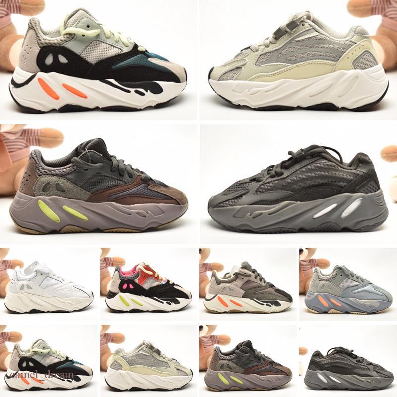 

2021 Kids Shoes Baby Toddler Run Sneakers West Shoes Infant Children Boys and Girls Sports Yeesy Yeezie Yezzies''Kanye''350 35 V2 5 7 VQk, Color 7