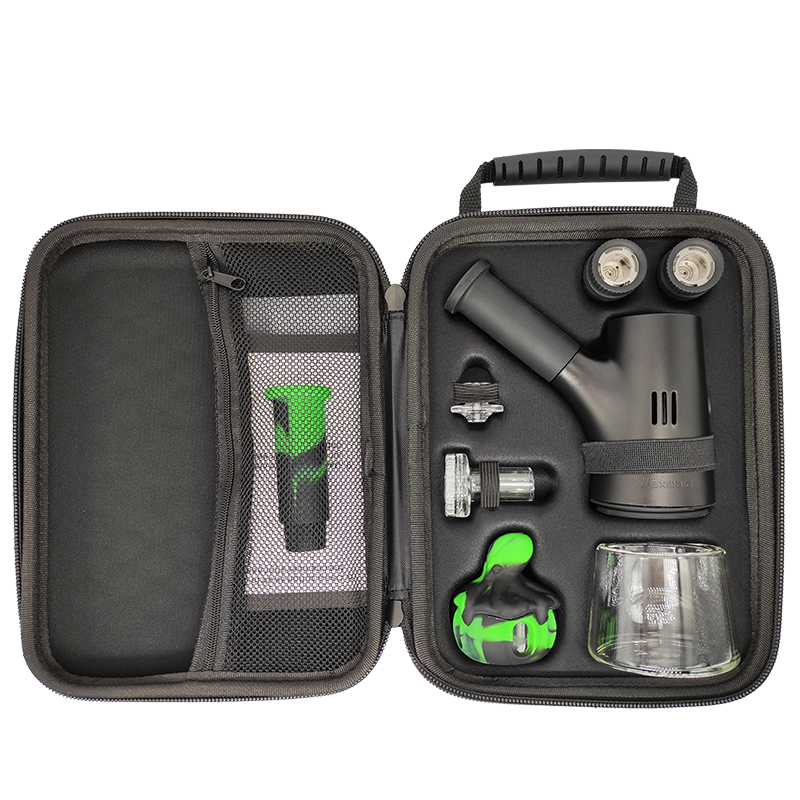 

Waxmaid Ares Plus vaporizer electric dab rigs hookah for wax oil concentrate 3000mAH battery instant heating up UPS ship from US local warehouse