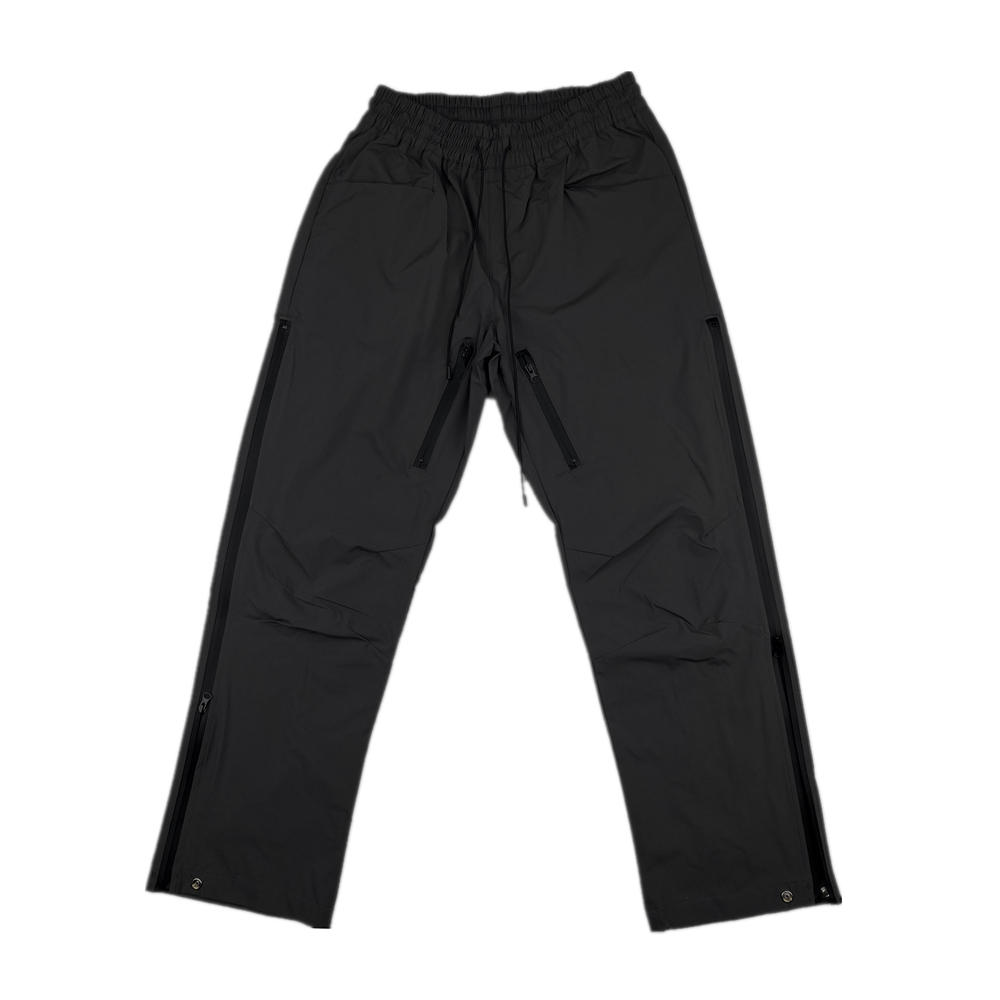 

Autumn Men Lightweight Side Zip Track Pants Hip Hop Streetwear Two-Pocket