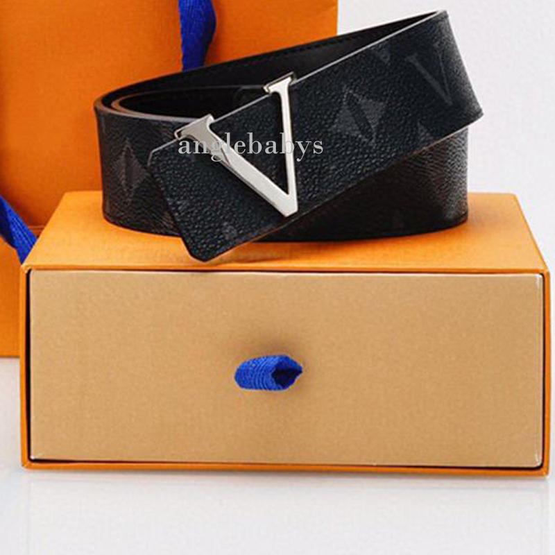 

Fashion big smooth buckle men belts male women luxury belt designer female top quality acceessories ceinture leather No box, Without box price(good quality)