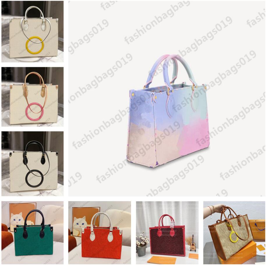 

ONTHEGO MM 35 Bags Medium Totes Embossed Embroidery Printing Grass Monograms Shopper Purse Lady Shoulder Handbag Cross Body Wallet M59608 M45494 M57723 M45321, No bag;for balanace fees
