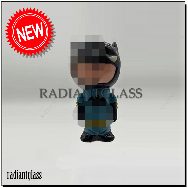 

4 inch comic character Tobacco pipe smoking pipes hand made elephant Glass tube