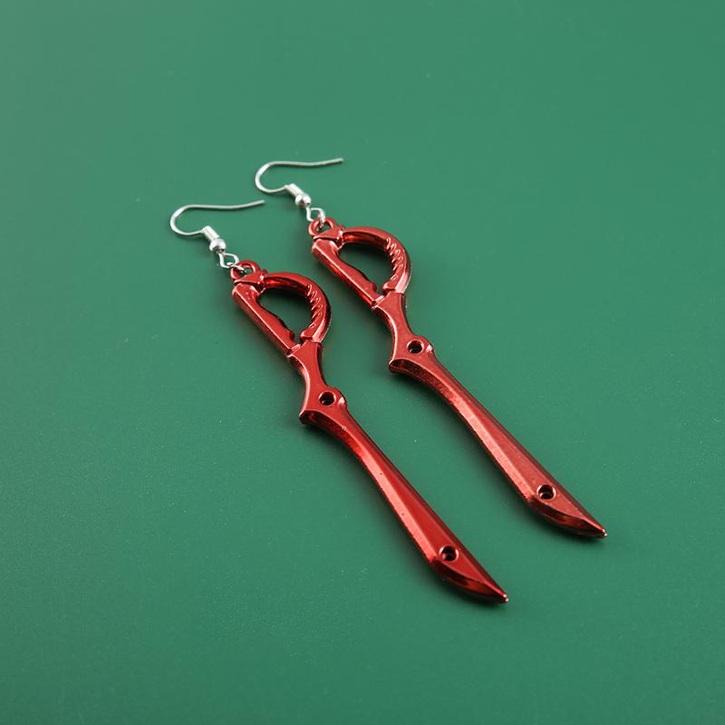 

Dangle & Chandelier La KILL Drop Earrings For Women Man Anime Jewelry Gift Bijoux Hanging Accessories 2022 TrendDangle