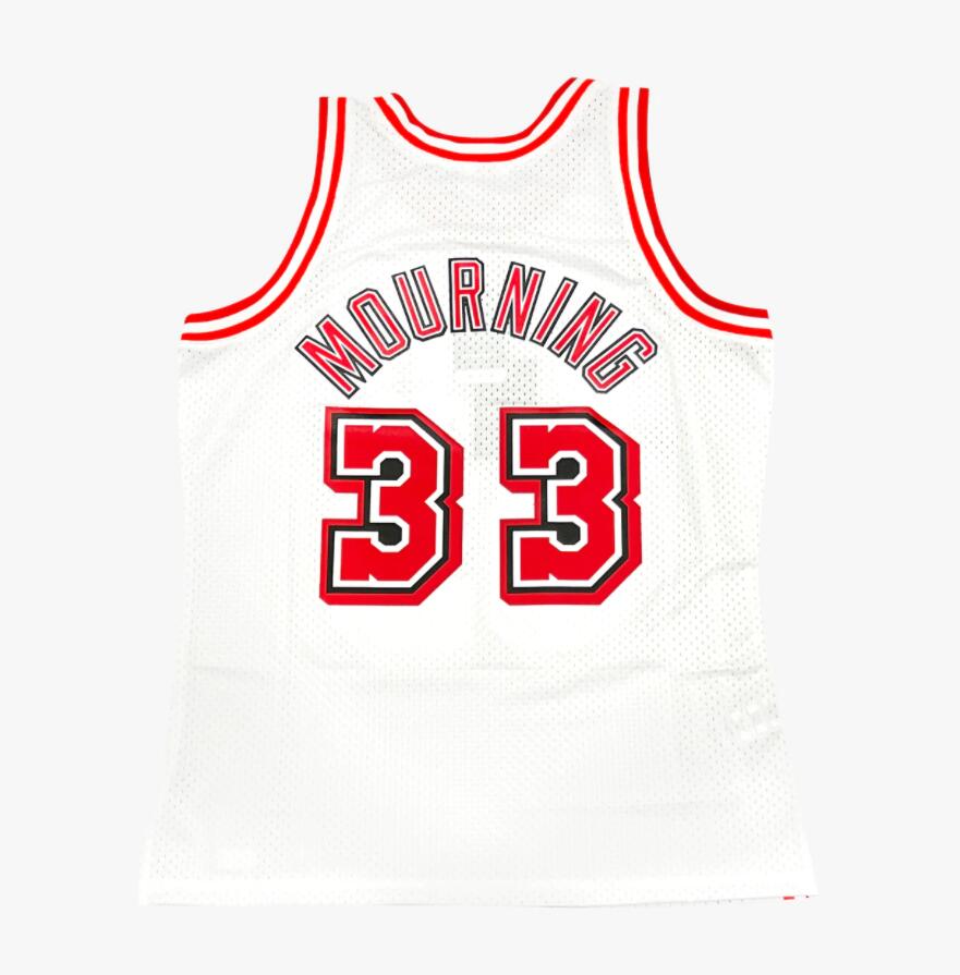 Stitched basketball jersey Alonzo Mourning Mitchell and Ness green 1992-93 94-95 96-97 05-06 red classic retro jerseys Men Women Youth S-6XL