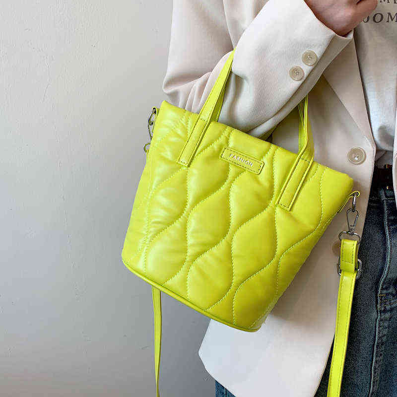 

Evening Bags 2022 Luxury Brand Small Leather Bucket Crossbody Design Female Simple Solid Color Shoulder Purses and Handbags 220428, Gray green