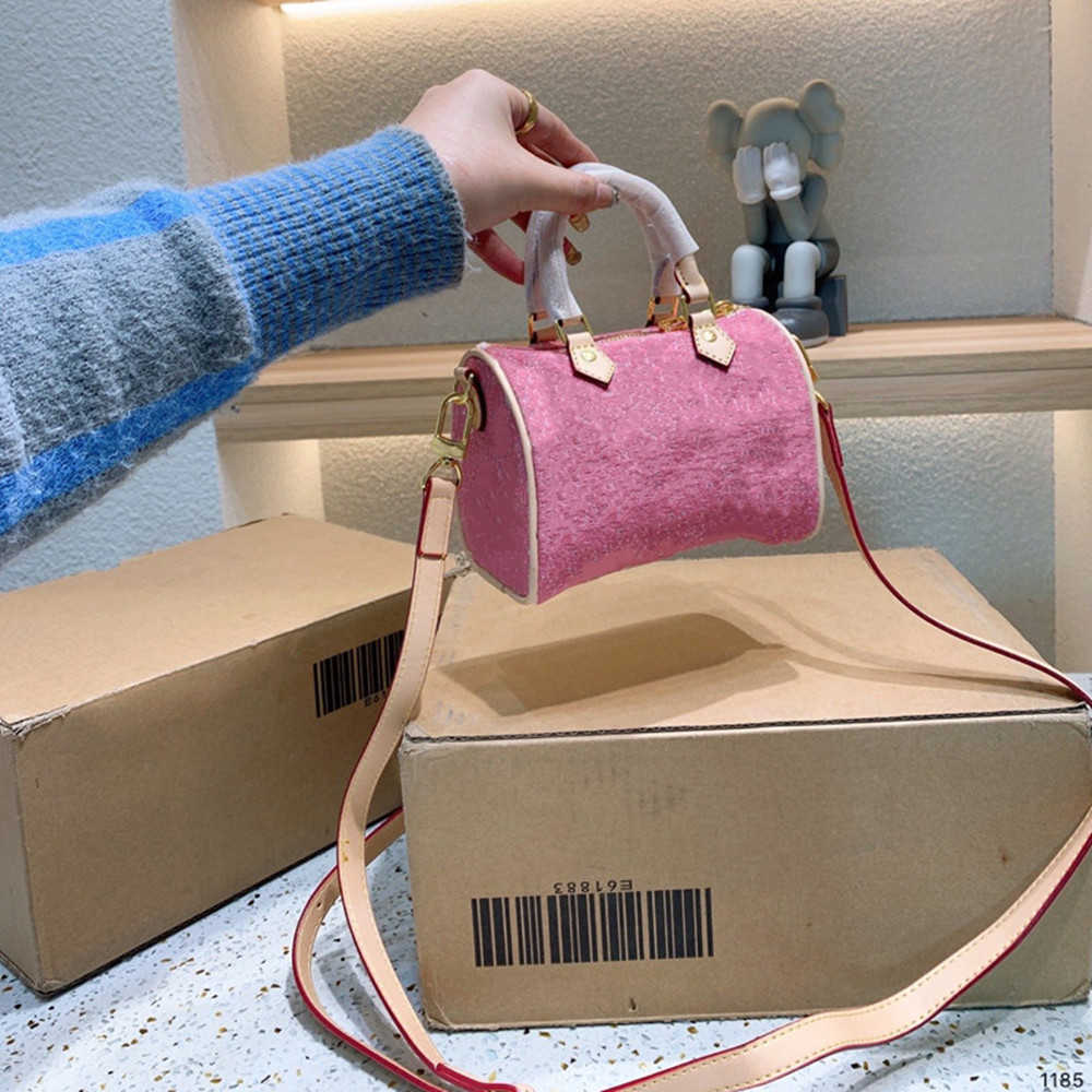 

Mini Women Bucket Pillow Bags Denim Handbags Luxury Floral Mini Shoulder Bag Fashion Crossbody Lady Tiny Cross Body Vintage Cute Purses High, Multi