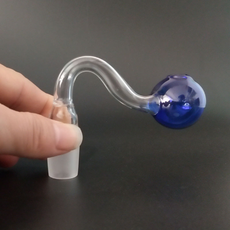 

Hookahs Glass Oil Burner Pipes With 10mm 14mm 18mm Male Female Joint Pyrex Bubbler Smoking Water Hand Pipe Tobacco