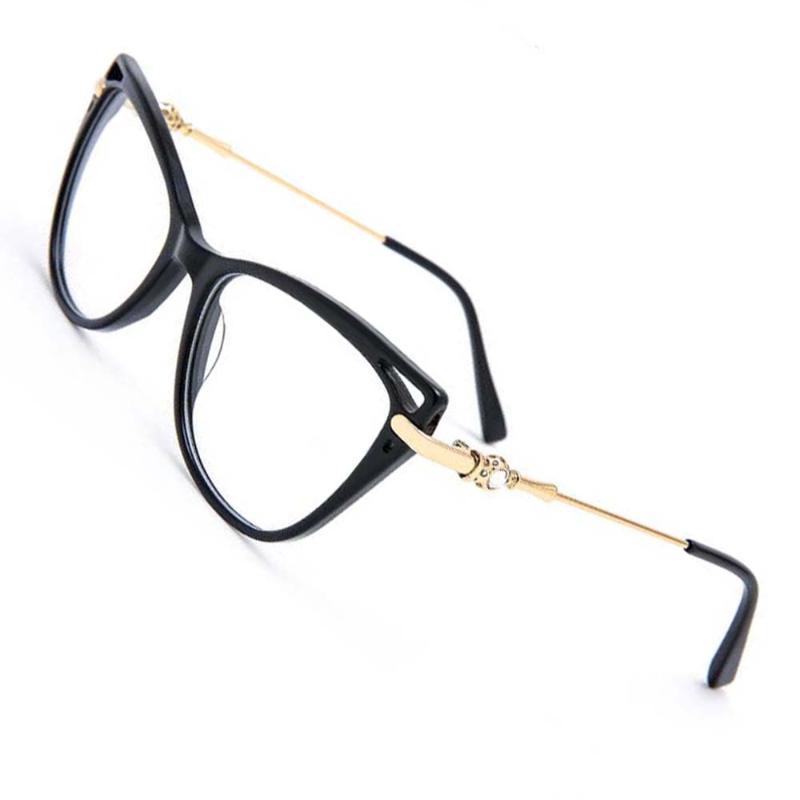 

Fashion Sunglasses Frames 80623 Retro Diamond Acetate Glasses Frame Cat Eye Women Optical Prescription Computer Eyeglasses