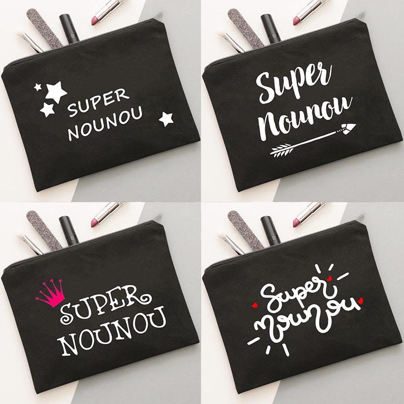 

Cosmetic Bags & Cases Women French Print Make Up Girl Case Female Travel Makeup Beauty Wash Organizer Toiletry Storage Pouch Gifts, W09111-tbwh-d