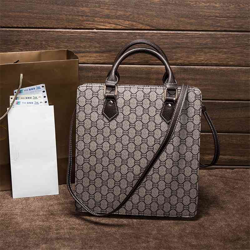 commuter printed handbag simple temperament One Shoulder Messenger Bag versatile women's bag Bags-image-772484538