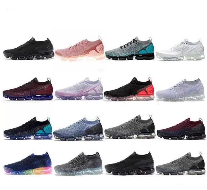 

max running shoes vapor 3.0 fly Triple Black White Volt Laser Gold Hyper Turquoise Pure Platinum Noble Red knit men women outdoor trainers