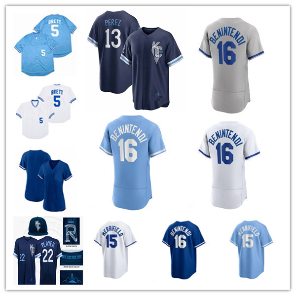 

2022 Kansas KC City Connect Andrew Benintendi Jersey Royal Whit Merrifield Bobby Witt Jr. Salvador Perez Hunter Dozier Adalberto Mondesi Nicky Lopez Santana Keller, Men coolbase navy