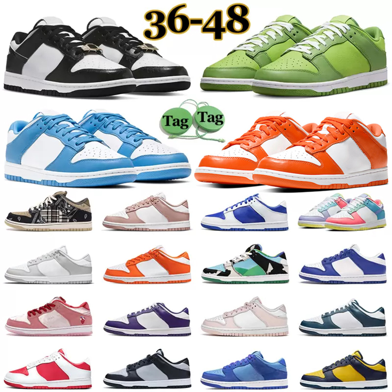 

panda pink dunks designer casual shoes women men University Blue Raspberry Team Green Grey Fog Mens Trainers Sports Sneakers DMB0, Green paisley