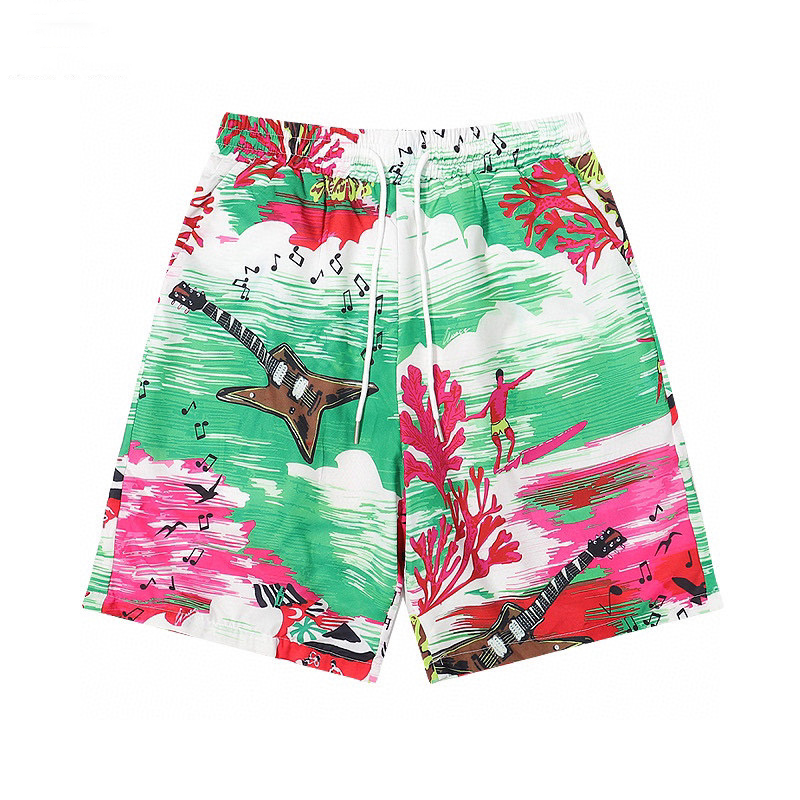 

Designer Brand Mens Shorts Classic Luxury Men's Board Beach Pants Summer Breathable Swimwear Quick Dry Tie-dyed Casual Sports Sweatpant Streetwear M-XXXL