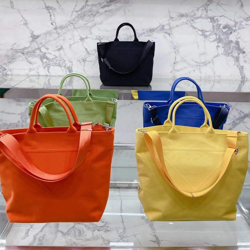 

Luxury Designer Lady Canvas Totes 5colors Men Shoulder Nylon CrossBody Bag Women Handbags Orange Green Black Large Tote Bags Shoulder Cross Body Handbag Fashion, Yellow