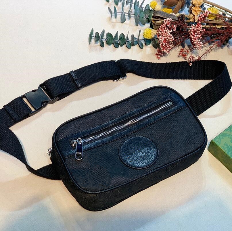 

2022 fashion marmont waist bags men saddle women leather sport tiger sneaker runner fanny pack belly bum bag belt jogging pouch back grid, 24cm