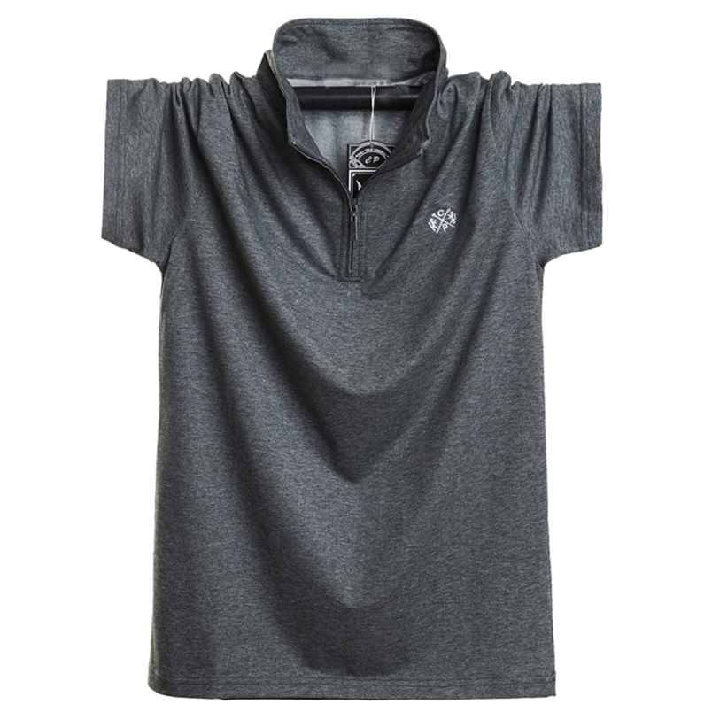 

Fashion Men Polo Shirt Cotton Short Sleeve Summer Breathable Shirt Men Cool Polo Shirts Casual Shirts 5XL 6XL Plus Size 220402, Green