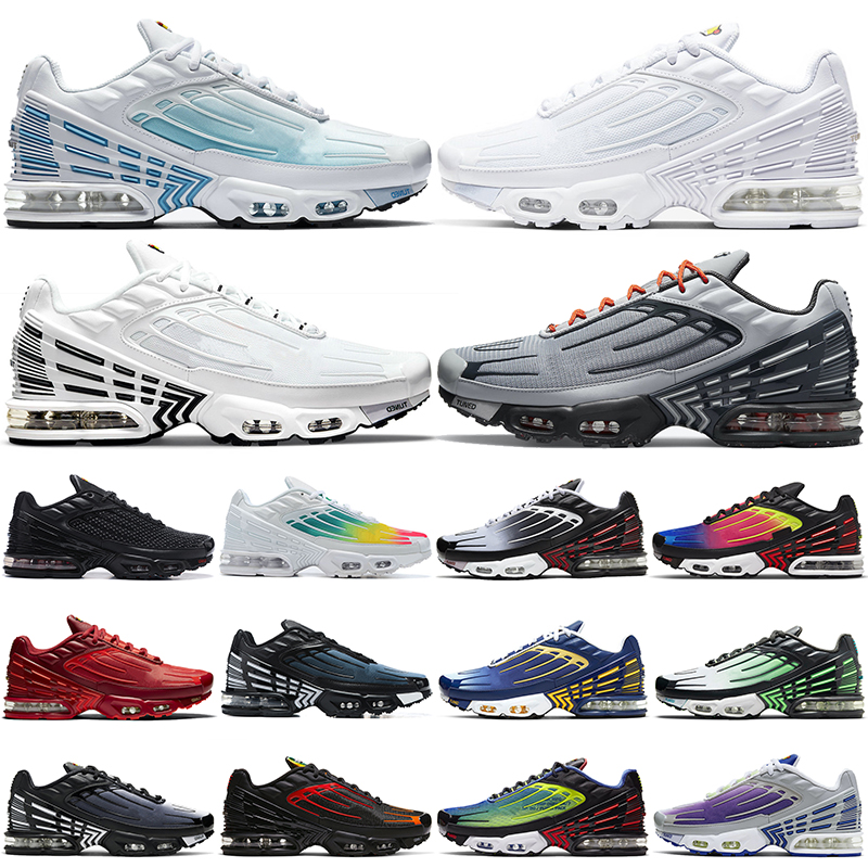 

tn plus 3 running shoes tuned Volt Glow Purple Nebula Supernova Grey Yellow Parachute Neon Deep Royal walking jogging mens outdoor trainers sneakers, Blue pink gradient