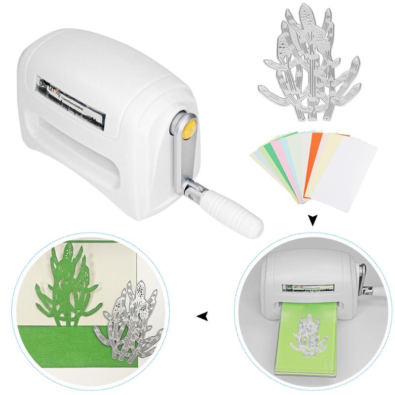

Other Arts And Crafts Plastic Scrapbook Die Cutter Embossing Machine Home PC DIY Scrapbooking Paper Piece Handcraft