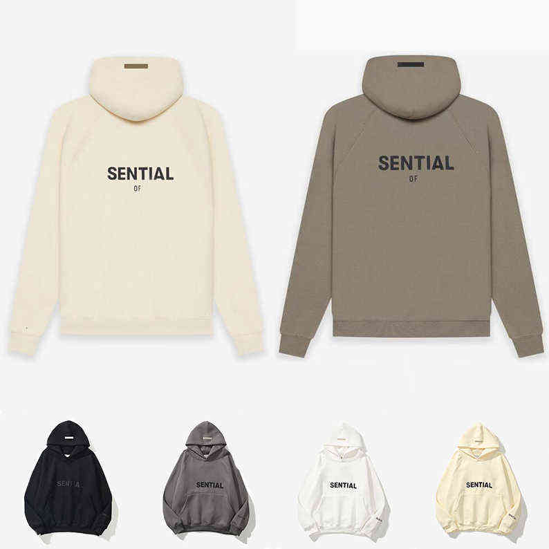 Ss tir-over sweat à capuche pour hommes designers sweteurs sweurs d'hiver homme chaud vêtements crème noires tops à manches longues pullulor vête
