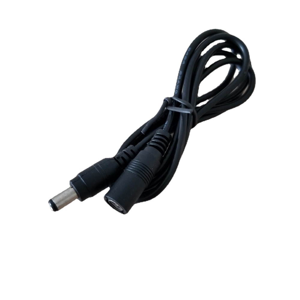 

DC 12V 5.5mm Male to Female Power Adapter Cable Converter Connecter 1M Black