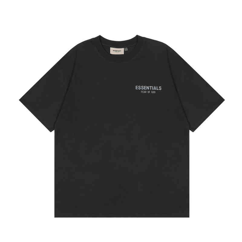 Men's Fashion Personality Trend New Short-sleeved Brand Wholesale Correct Version of Fog Sleeve Season Fear Essentials Small Label Double Threa