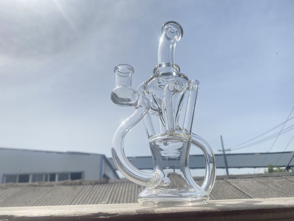 

Smoking Pipes,recycle,clear ,14mm joint,high quality,clean