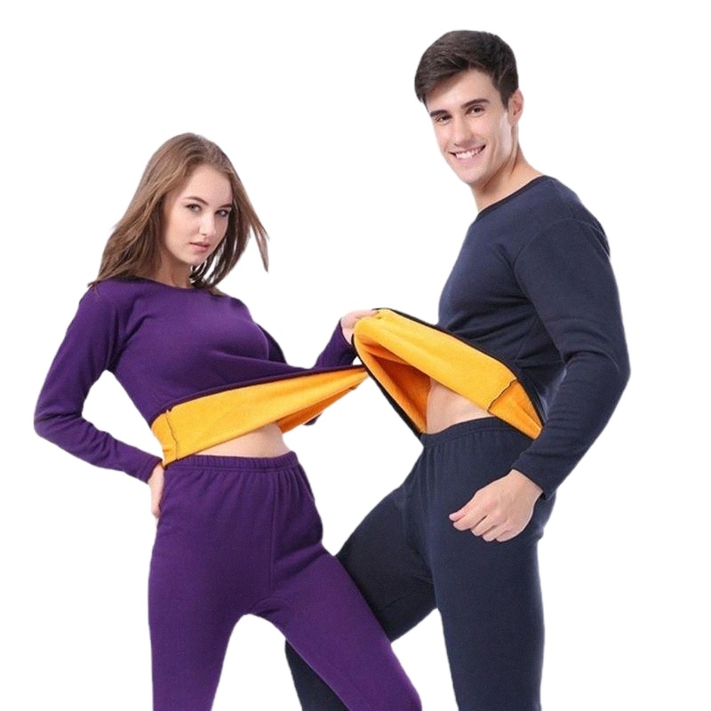 

men's Thermal Underwear 2021 Mens Long Johns Male Autumn Winter Plus Velvet Warm Thick Clothing Size L-4XL G6H4#, Dark gray