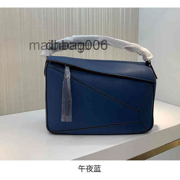 Sacs Loe / Ws Puzzle Bag Sac 2022 Designer Puzzles Mini Lingge Handbag En cuir en cuir Bagsing Messenger Pillow Y7QX