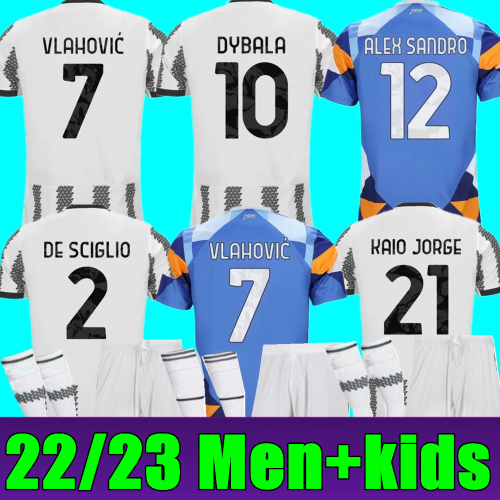 

22 23 4TH KOBRA soccer jersey JUVE VLAHOVIC KEAN DYBALA MORATA 2022 2023 McKENNIE JUVENTUS RAMSEY DE LIGT LOCATELLI home football shirt Men kids kit maillot uniforms, Adult 4th+champion patch