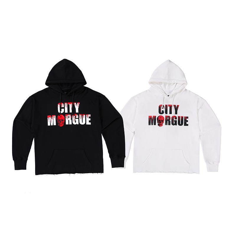 

Men' Hoodies & Sweatshirts Men' Ladies Couple Casual Fashion Street Trend Sweater High Loose HIP-HOP100% Cotton Printed Hoodie 6666Men, Black