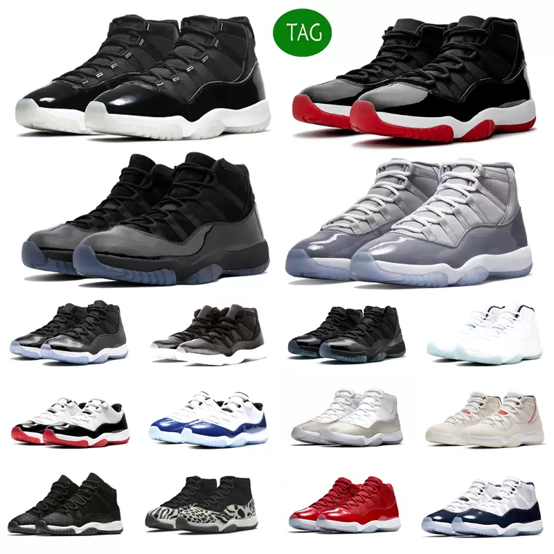 

Man Jumpman Woman Basketball Shoes 11s 11 Cool Grey Gamma Blue Metalic Silver Space Jam Legend Blue Mens Trainers Sports Women Sneakers, Low bred