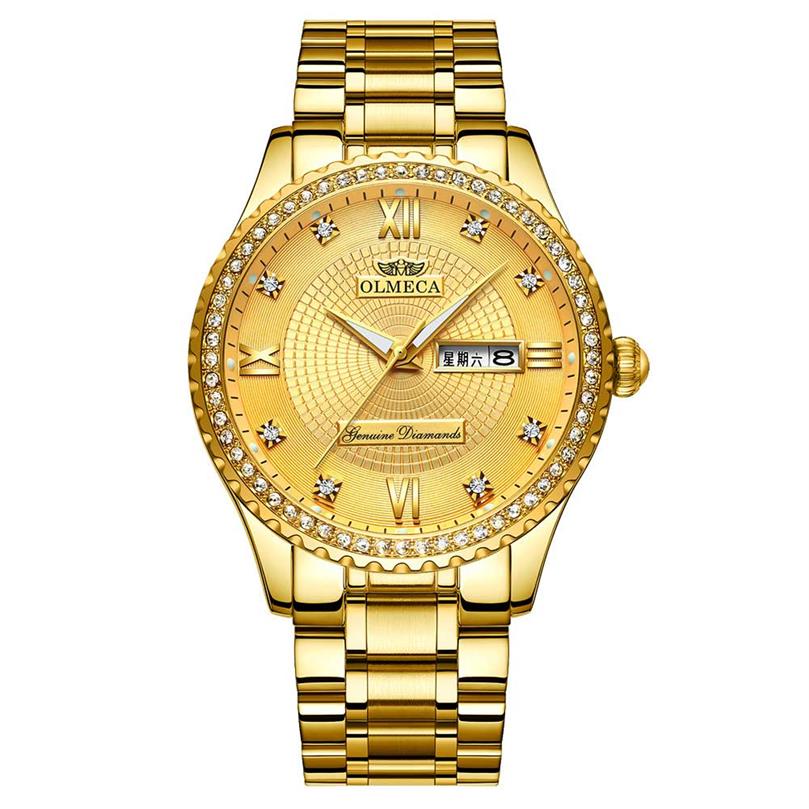 

0867 2019 Luxury Watch For Men Automatic movement gold dial mens watch Stainless Steel mens watches301W