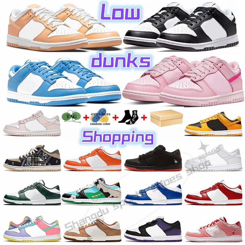 

With Box dunks sb UNC Casual Shoes for men women Panda Triple Pink sneakers designer Syracuse Grey Fog University Red Varsity Green low womens sports trainers 36-47, 34