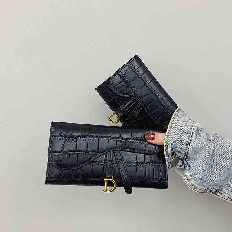

Designer cc d Wallet Card Womens Mens Fashion Bags Small Womens Short New Crocodile Folding Wallet Multi Card Buckle Long Handbag, 1111