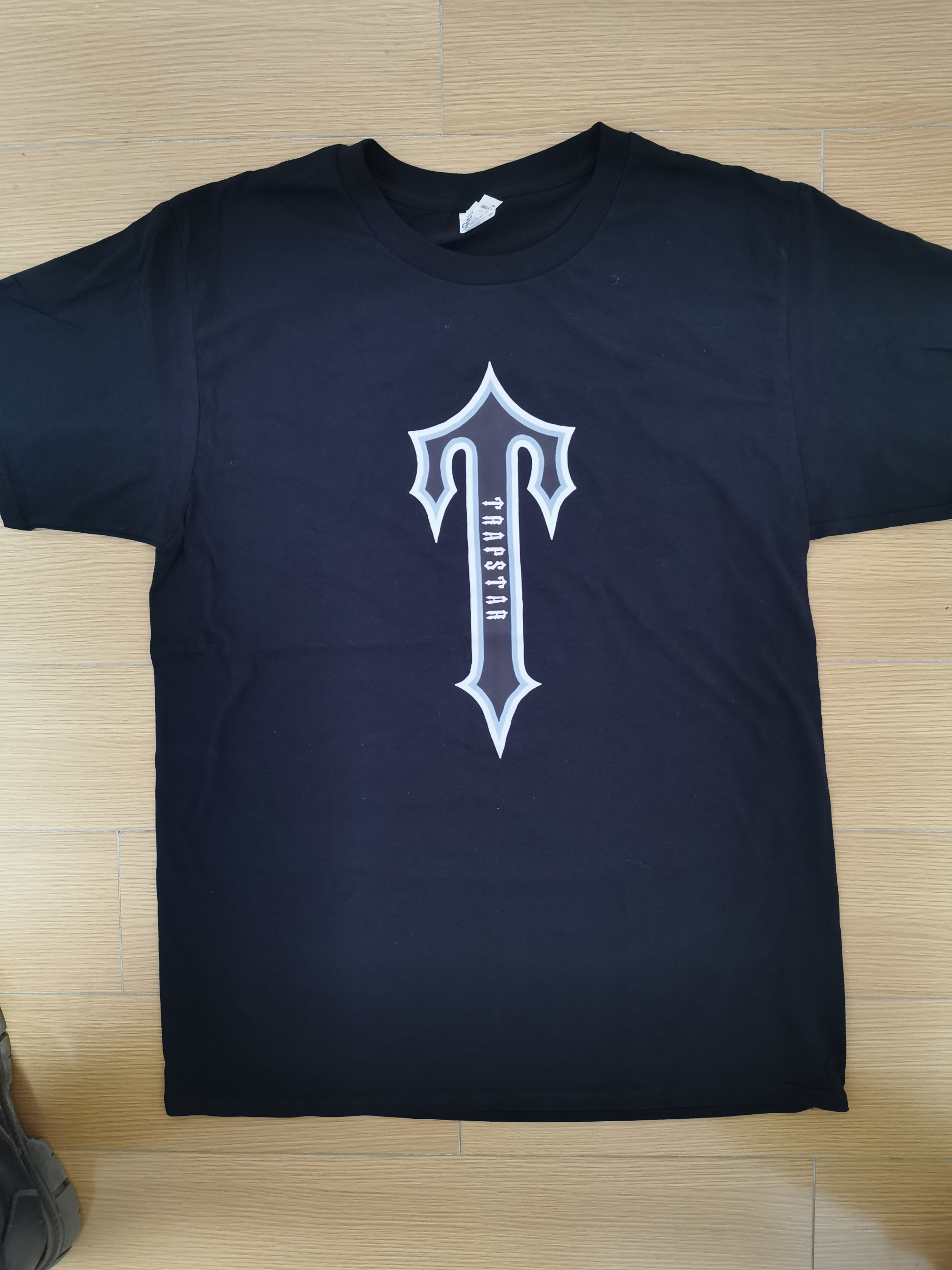 

2022 New TrapStar London Chenille T-Shirt - Black Cotton Tracksuit Set Streetwear Couple Women -XL Multicolor, Light gray