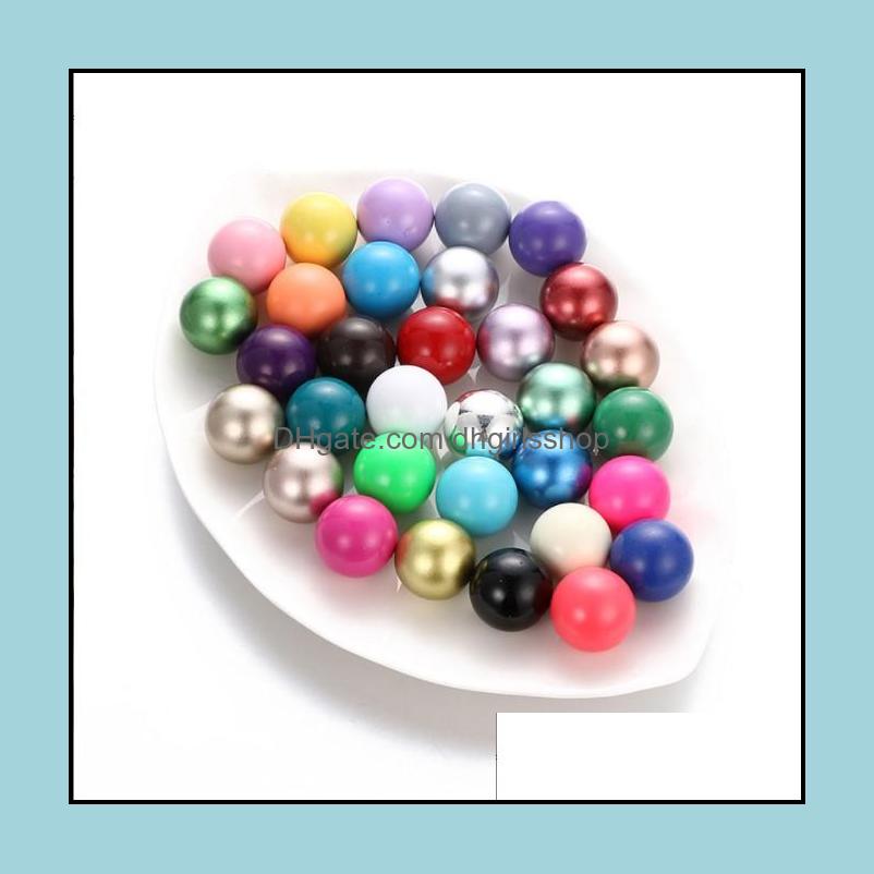 

Pendant Necklaces Pendants Jewelry 16Mm Bell Ball Beads Fit For Locket Necklace Cage Musical Piano Sound Colorf Dhmsd