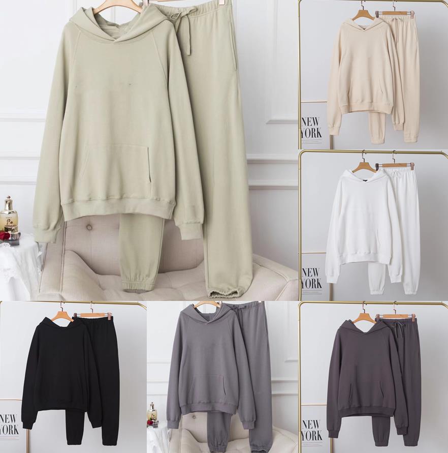 

Designer Mens tracksuits essentials long sleeve hoodie hoody pullover fog jogger ess Loose, Hi