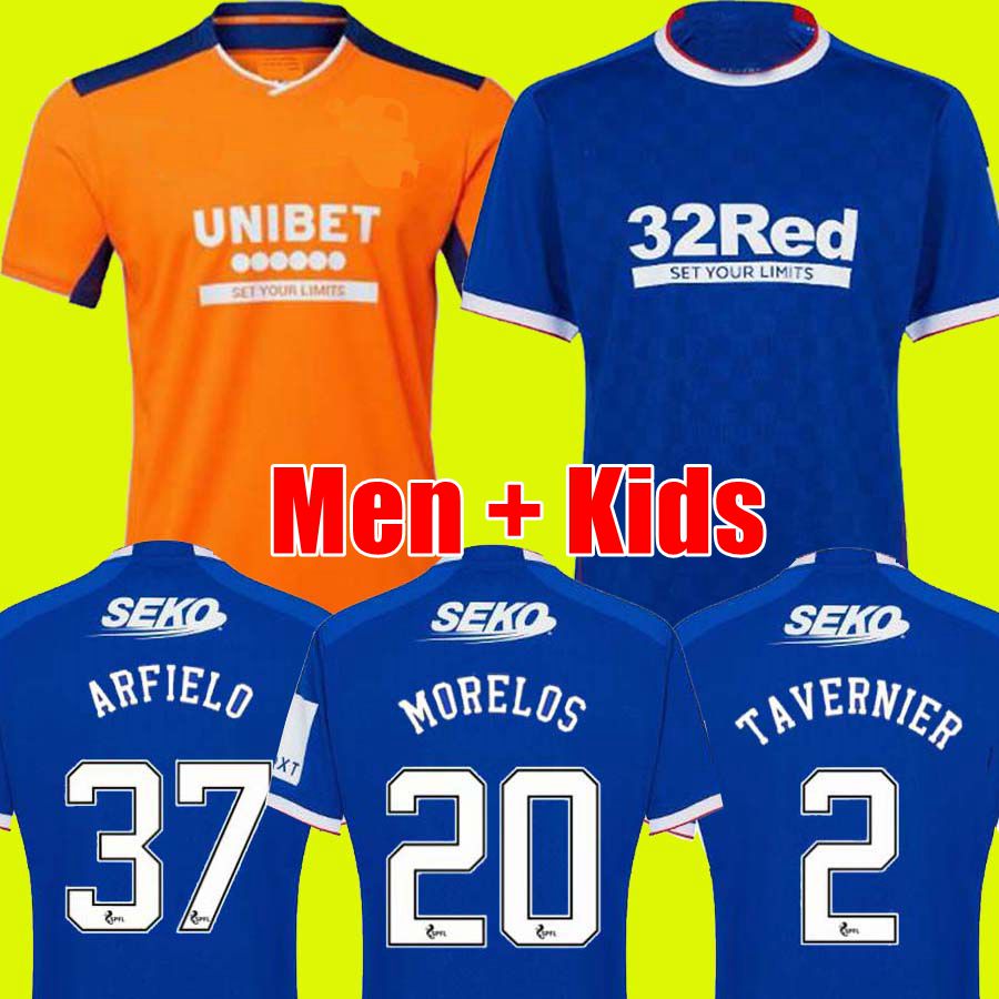 

2022 2023 Rangers home Soccer Jerseys Glasgow Legends  23 away third 3rd DEFOE HAGI BARKER KENT TAVERNIER men kids kit Football Shirts, 22/23 home adult