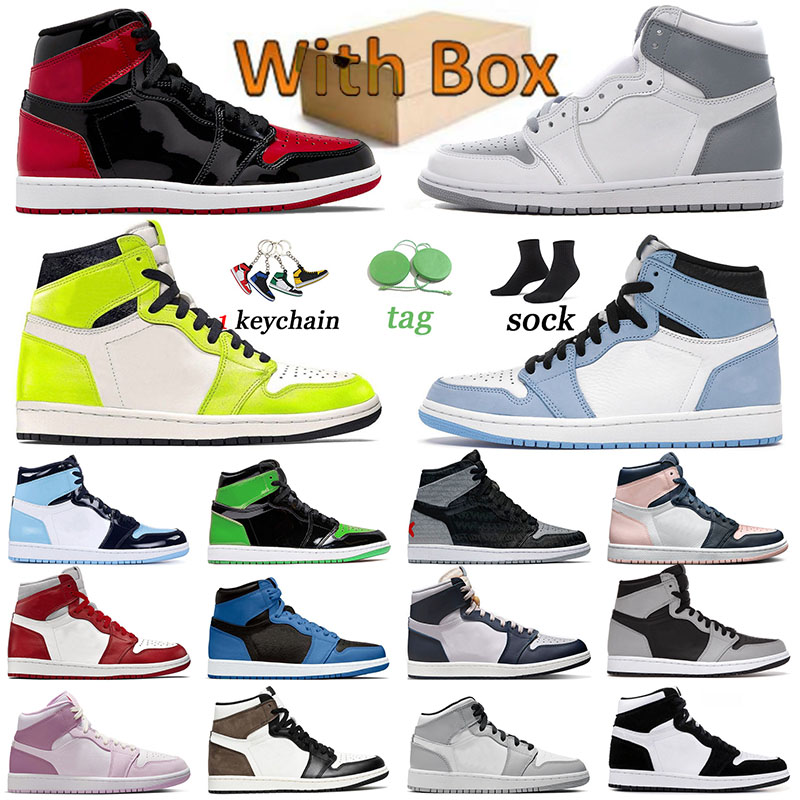 

Classic jumpman 1 basketball shoes retro Bred Patent Green 1s sneakers sports off womens Dark Marina Blue Visionaire Stealth Banned mens trainers white Georgetown, B23 36-46 travis scotts cactus jack