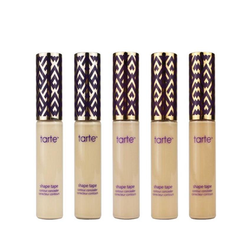 

Tar-te Shape Tape Coutour Concealer 10ml Liquid Foundation fond de teint maquillaje In 10 Shades244J, Transparent