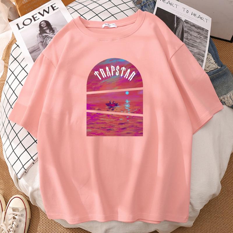 

Men' T-Shirts Trapstar X Santan Dave We Re All In This Together Sticker Print Man T Shirt Vintage Aesthetic Tee Clothes Street Men' Ts, Black