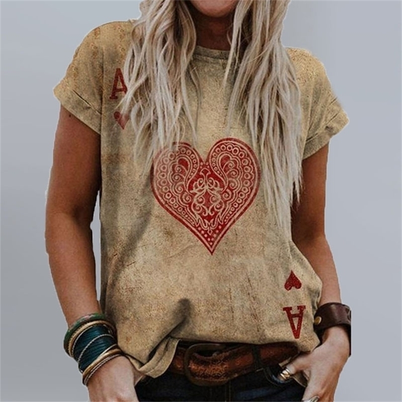 

Floral 3D Printed T Shirt Fashion Boho Top Women Casual Round Neck Loose Vintage Clothes Female Plus Size Harajuku Short Sleeve 220401, 14