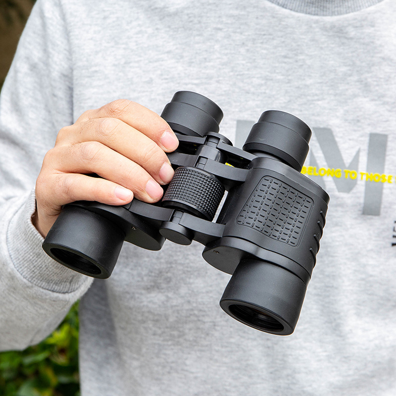 

Binoculars 80X80 Long Distance 15000m HD High Power Telescope Optical Glass Lens Low Light Night Vision for Motion Range