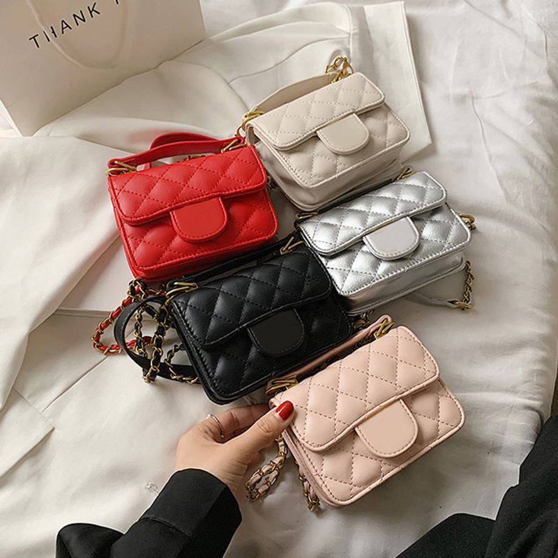 

Fashion Designer Handbags 2G Women Shoulder Bag Chain Crossbody Lady Bags Young Girl Party Purse Casual Woman Rhomboid Embroider Cross Body Kids Messenger Wallet, Black