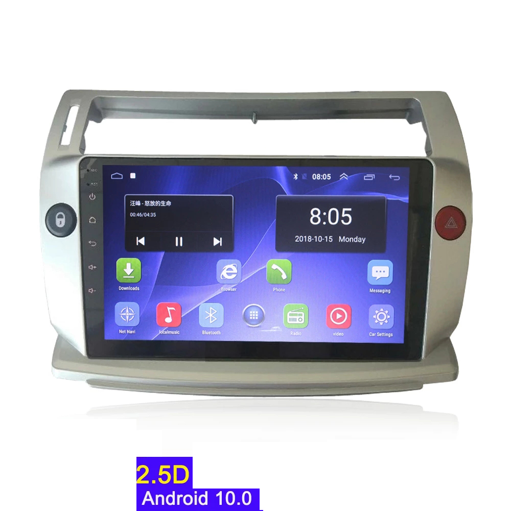 

Android 10 Car Radio Video for Citroen C4 C-Triomphe C-Quatre 2004-2009 Dvd Gps Navigation Multimedia Player
