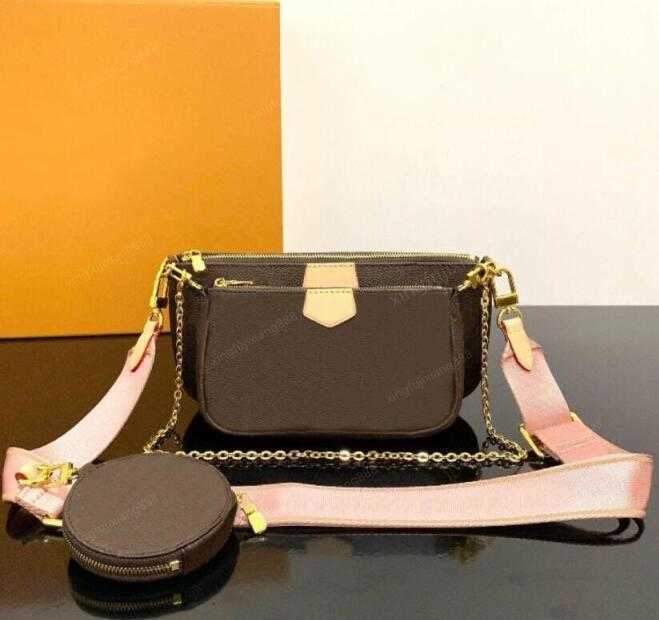 

With box 3pcs /set Designers Bags fashion Shoulder bag handbag wallet phone Women Crossbody Bag Leather Luxurys Handbags Purses Designer Tote, Multi-green