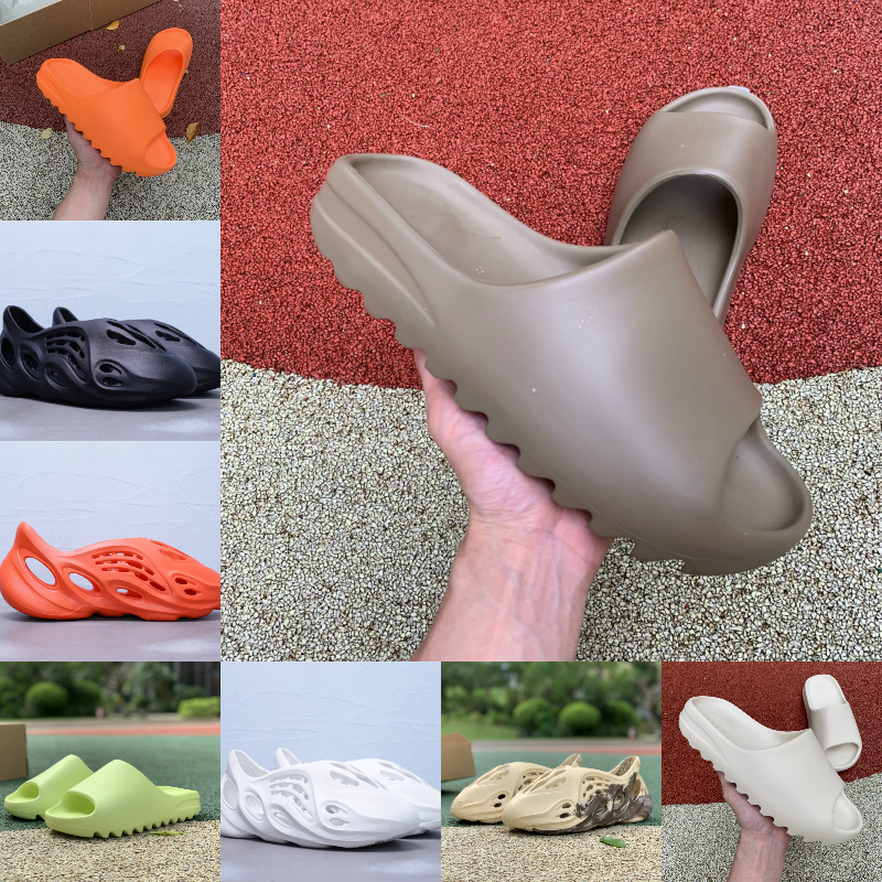 

Slides Slippers Desert Sand Summer Brown Flat Mens Women Glow Green Beach Resin Slide Sandal Graffiti Bone Rubber MXT Moon Gray Mineral Blue Glow Green Designer S03, Shau