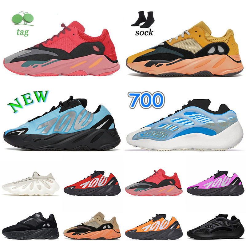 Designer Boost700s mens womens running shoes hi res red boots outdoor triple black white sun enflame amber solid grey purple bright blue cyan clo